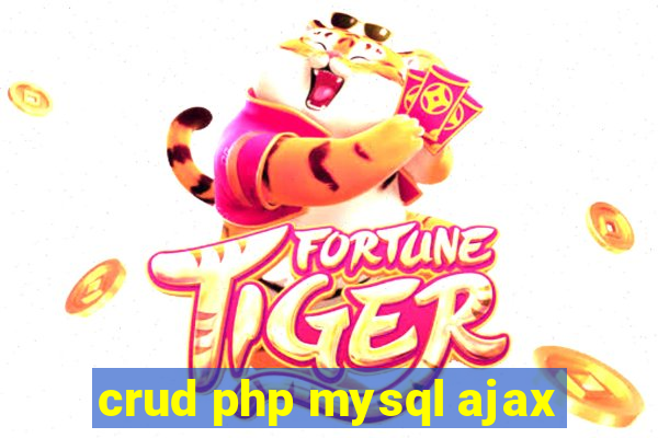 crud php mysql ajax